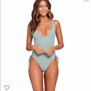 L*Space High & Mighty X Back One Piece Swimsuit